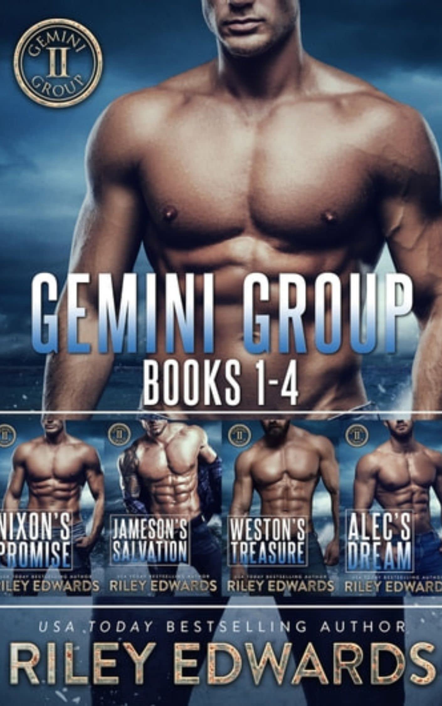 Gemini Group Boxset Books 1-4: A Former Military Romantic Suspense Collection Cover
